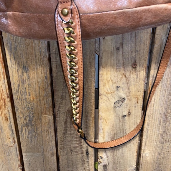 Elliott Lucca Brown Leather Satchel - Picture 8 of 14